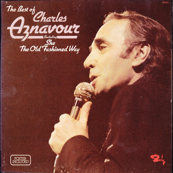 Charles Aznavour : The Best Of Charles Aznavour (LP,Compilation,Reissue)