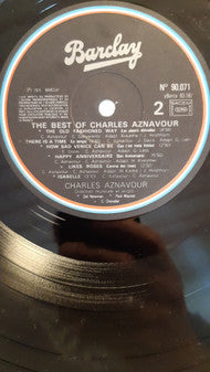Charles Aznavour : The Best Of Charles Aznavour (LP,Compilation,Reissue)