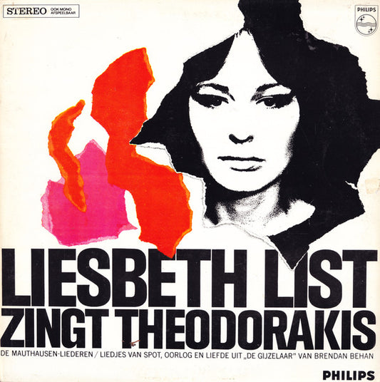 Liesbeth List Zingt Theodorakis* : Liesbeth List Zingt Theodorakis (LP, Album)