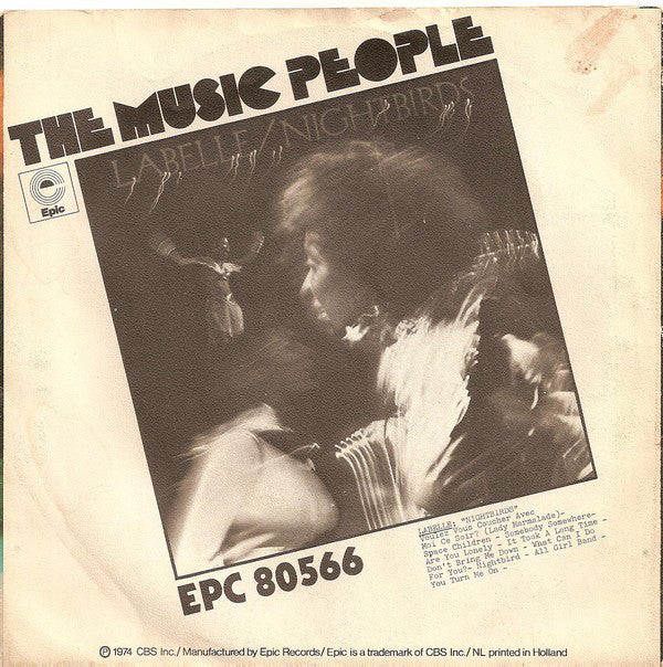 LaBelle : Voulez Vous Couchez Avec Moi Ce Soir? (Lady Marmalade) (7",45 RPM,Single,Stereo)