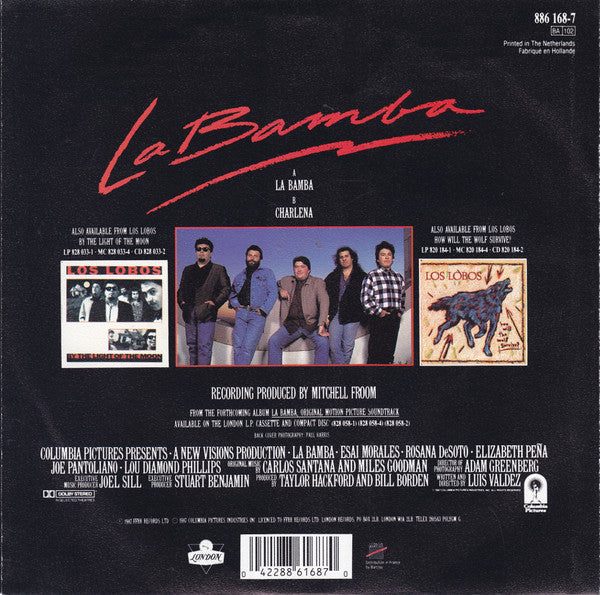 Los Lobos : La Bamba (7",45 RPM,Single,Stereo)