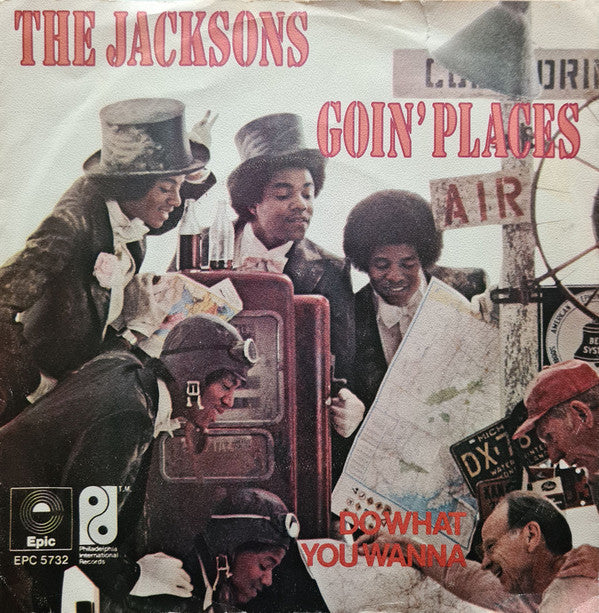 Jacksons, The : Goin' Places (7",45 RPM,Single,Stereo)