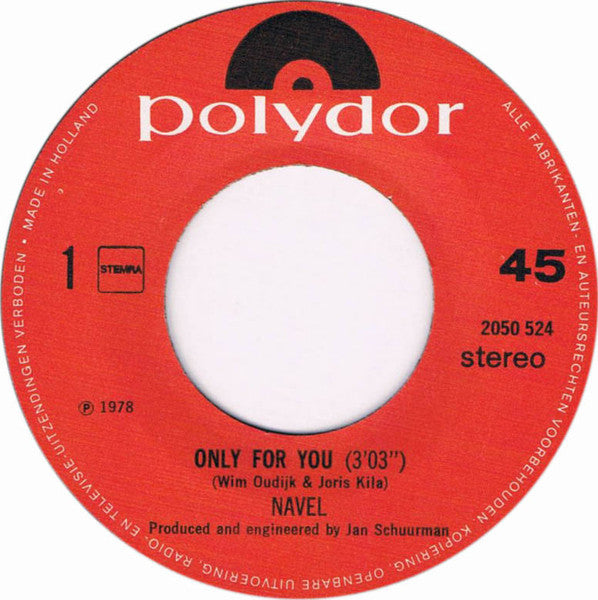 Hanny (2) : Ciao Ciao Amore (7",45 RPM,Single,Mispress,Stereo)