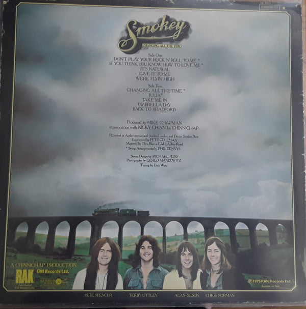 Smokie : Changing All The Time (LP,Album,Stereo)