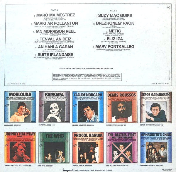 Alan Stivell : Alan Stivell (LP,Compilation,Reissue)