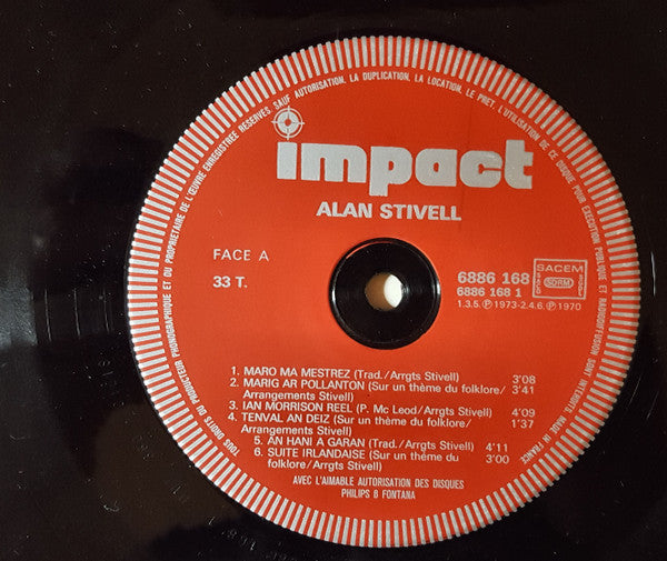 Alan Stivell : Alan Stivell (LP,Compilation,Reissue)