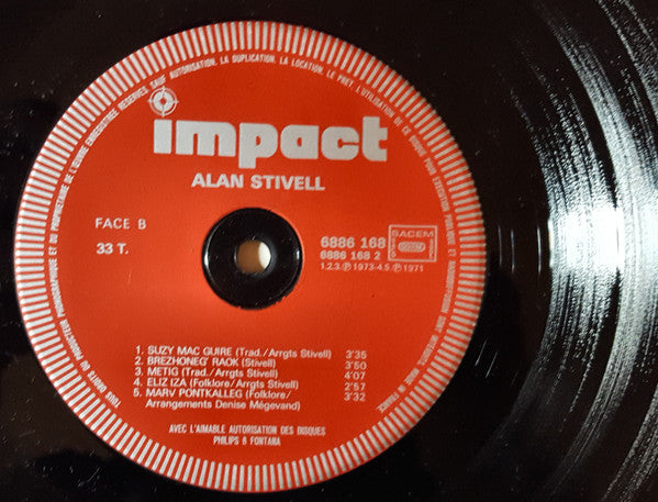 Alan Stivell : Alan Stivell (LP,Compilation,Reissue)