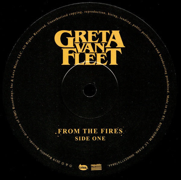 Greta Van Fleet : From The Fires (LP,Limited Edition,Reissue)