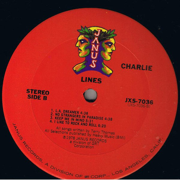 Charlie (5) : Lines (LP,Album)