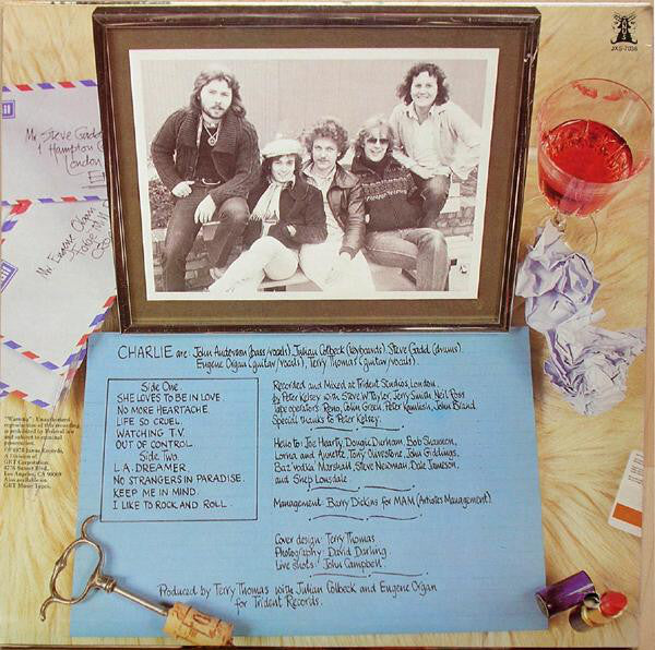 Charlie (5) : Lines (LP,Album)