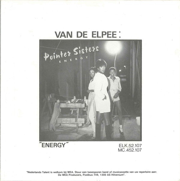 Pointer Sisters : Fire (7",45 RPM,Single,Stereo)