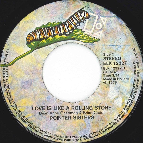 Pointer Sisters : Fire (7",45 RPM,Single,Stereo)