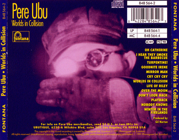Pere Ubu : Worlds In Collision (Album)