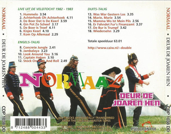 Normaal : Deur De Joaren Hen (CD, Comp)