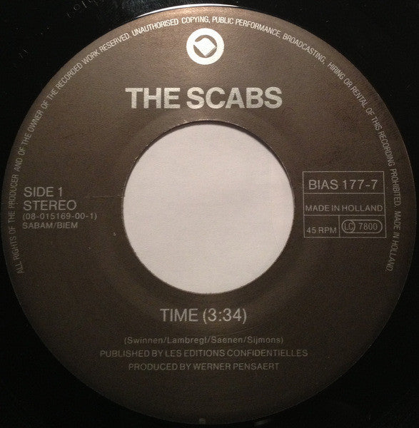 Scabs, The : Time (7",Single)