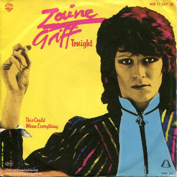 Zaine Griff : Tonight (7")