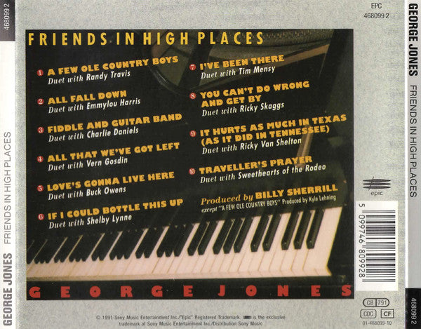 George Jones (2) : Friends In High Places (Album)