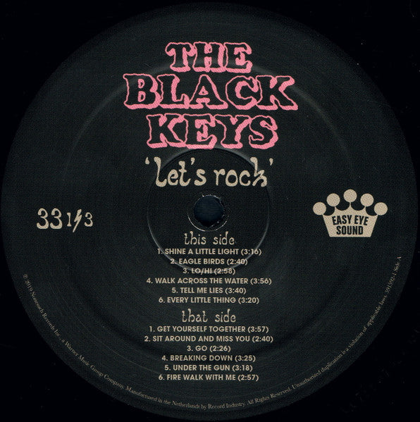 Black Keys, The : Let's Rock (LP,Album)