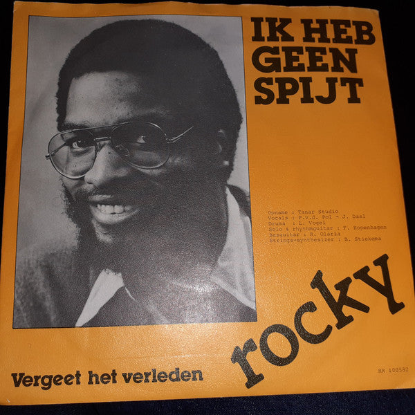 Rocky Daal : Ik Heb Geen Spijt (7",45 RPM,Single)