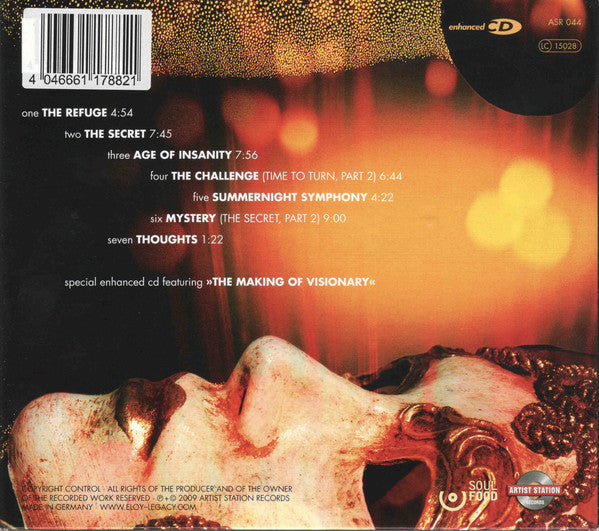 Eloy : Visionary (Album,Enhanced)