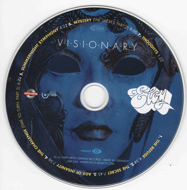 Eloy : Visionary (Album,Enhanced)