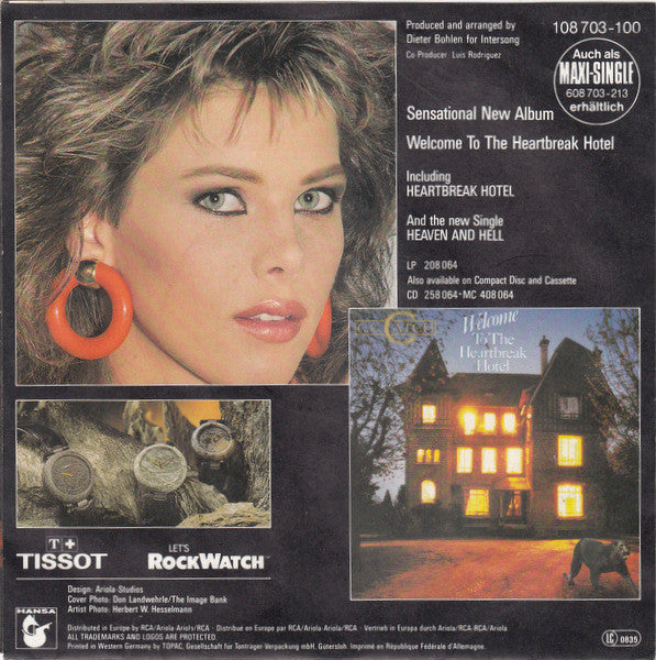 C.C. Catch : Heaven And Hell (7",45 RPM,Single,Stereo)