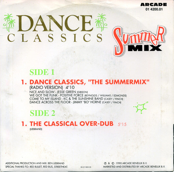 Various : Dance Classics - The Summer Mix (7",Single)