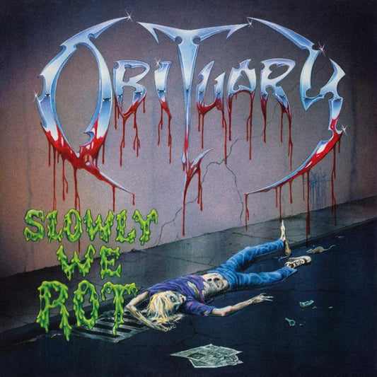 Obituary : Slowly We Rot (LP,Album,Reissue)