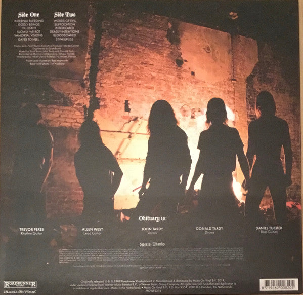 Obituary : Slowly We Rot (LP,Album,Reissue)