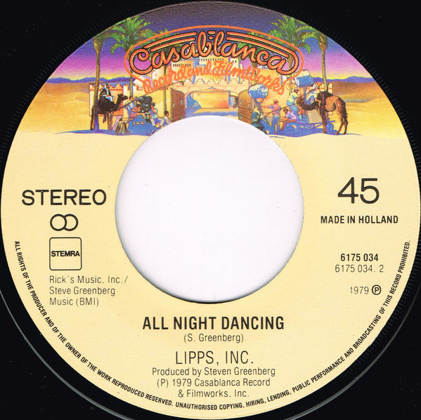 Lipps, Inc. : Funkytown (7",45 RPM,Single)