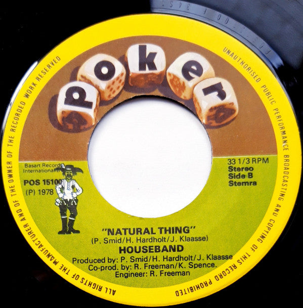 Houseband : Dyanah / Natural Thing (7",Single,45 RPM)
