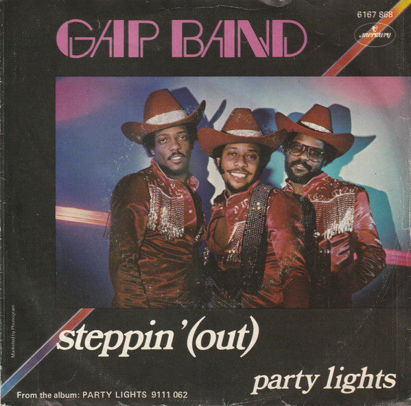 Gap Band, The : Steppin' (Out) (7",45 RPM,Single,Stereo)