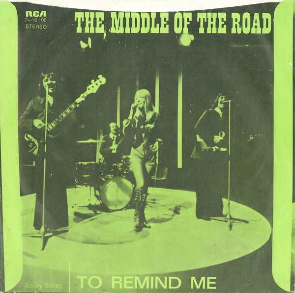 Middle Of The Road : Soley Soley (7",45 RPM,Single)