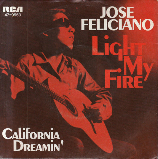 José Feliciano : Light My Fire (7",45 RPM,Single)