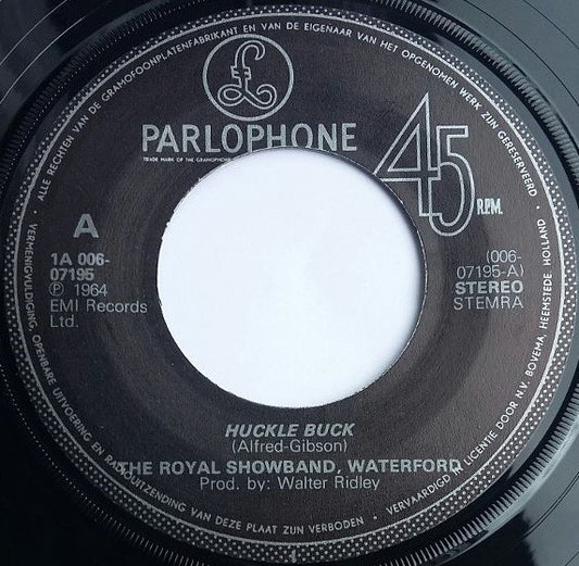 Royal Showband Waterford, The, B. Bumble & The Stingers : Huckle Buck / Nutrocker (7",45 RPM,Single)