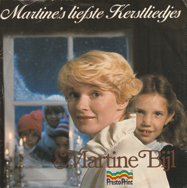 Martine Bijl : Martine's Liefste Kerstliedjes (7",33 ⅓ RPM)