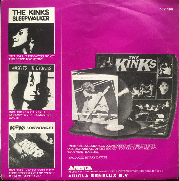 Kinks, The : Celluloid Heroes / Lola  (7",Mono)