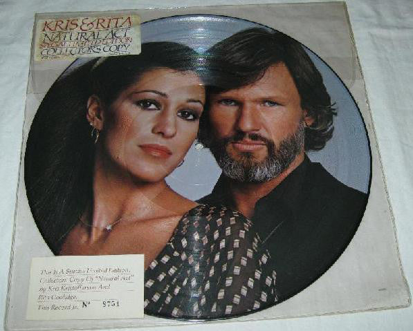 Kris Kristofferson & Rita Coolidge : Natural Act (LP,Album,Picture Disc,Limited Edition)