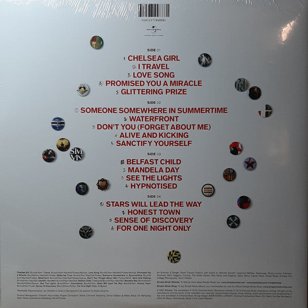 Simple Minds : 40: The Best Of 1979-2019 (LP,Compilation)