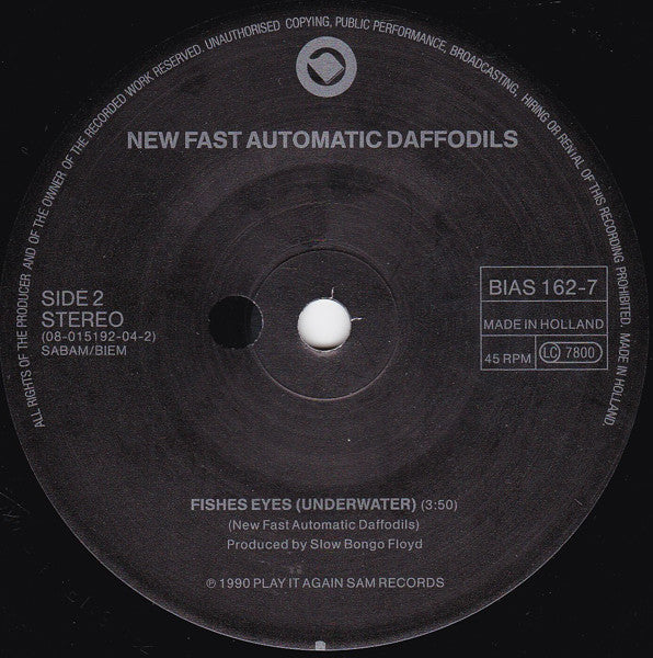 New Fast Automatic Daffodils : Fishes Eyes (7",45 RPM,Single,Stereo)