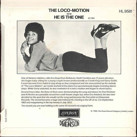Little Eva : The Loco-Motion (7",Single,Reissue)
