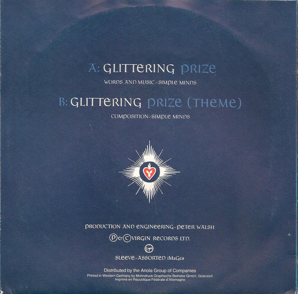 Simple Minds : Glittering Prize (7",Single,45 RPM)