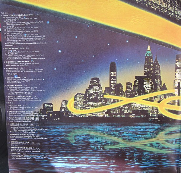 Various : Original Motion Picture Soundtrack - The Wiz (LP)