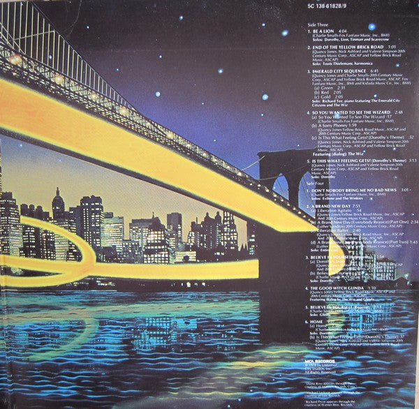 Various : Original Motion Picture Soundtrack - The Wiz (LP)