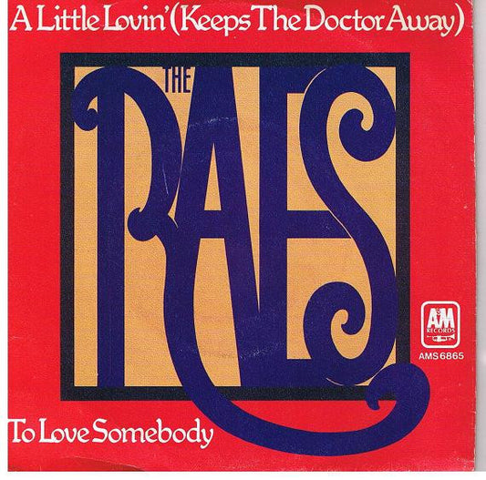 Raes, The : A Little Lovin' (Keeps The Doctor Away) / To Love Somebody (7",45 RPM,Single)