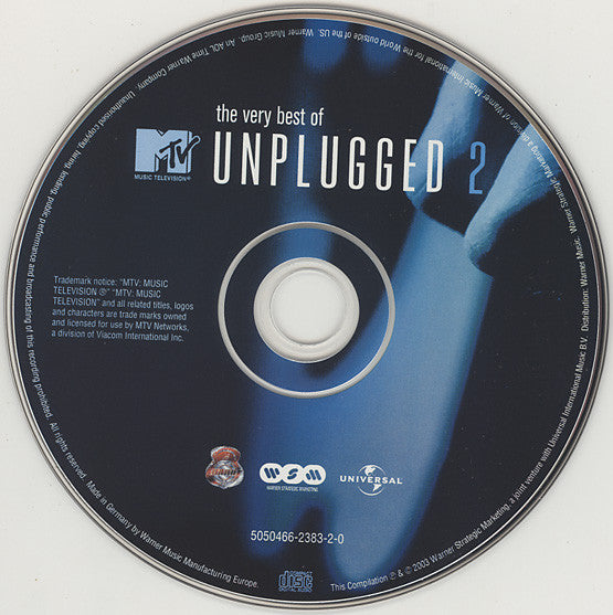 Various : The Very Best Of MTV Unplugged 2 (Compilation,Stereo)