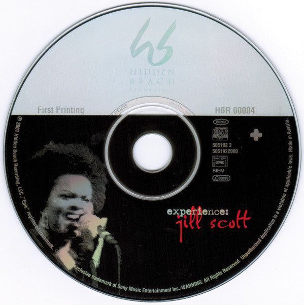 Jill Scott : Experience: Jill Scott 826+ (Album)