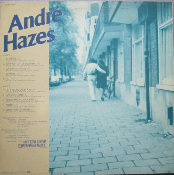 André Hazes : 'n Vriend (LP, Album)