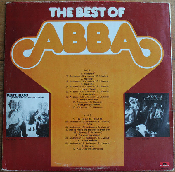 ABBA : The Best Of ABBA - Including: Fernando (LP,Compilation,Reissue,Stereo)