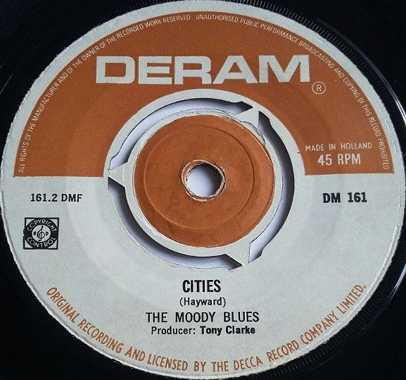 Moody Blues, The : Nights In White Satin / Cities (7",45 RPM,Single,Limited Edition)